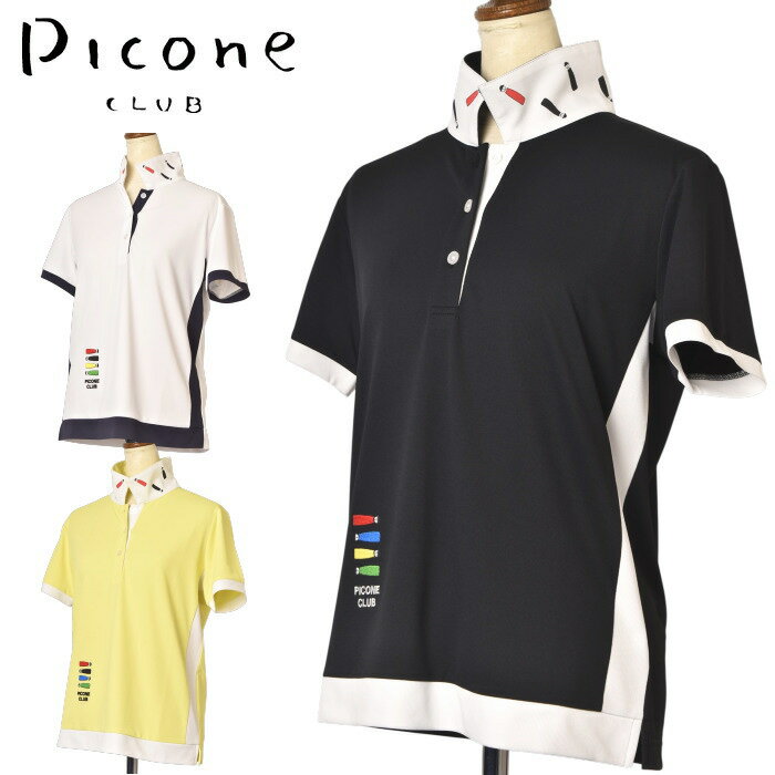 Rakuten - ピッコーネ クラブ PICONE CLUB半袖ポロシャツ レディース 2026春夏新作 送料無料M-L-LL トップス ピッコーネクラブ c559415最強配送