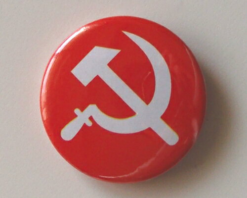 ◆USSR ソビエト連邦◆鎌とハンマー☆缶バッジ◆London Stマーケットから直輸入♪