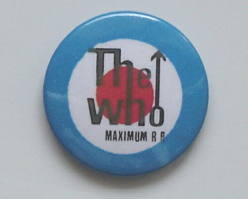 ◆Target The WHO◆ターゲット☆ロゴ 缶バッジ◆London ストリート マーケットから直輸入♪