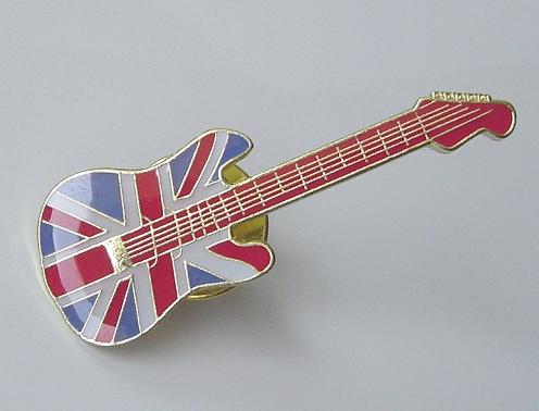 ◆Guitar Pin UJ◆ギター モチーフ☆ピンバッジ◆London ストリート マーケットから直輸入♪