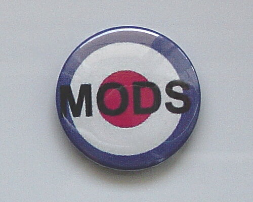 ◆Target Mods◆モッズ・ターゲット柄☆ロゴ 缶バッジ◆London ストリート マーケットから直輸入♪