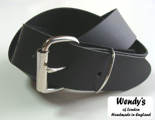 ★WENDY'S★ウェンディーズ★正規 イギリス製1．5”Plain Belt BK1.5インチ プレーン ベルト 黒【あす楽対応】【YDKG-k】【W3】