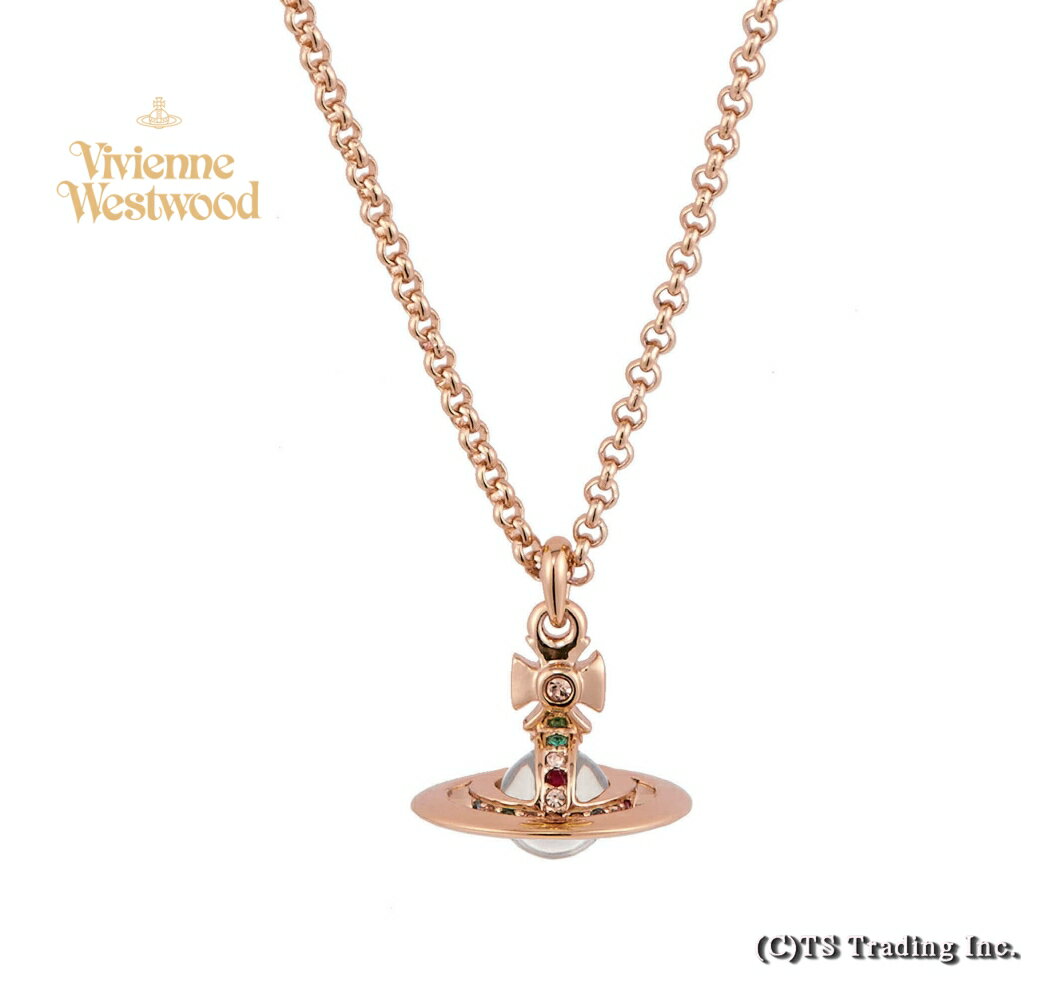 ペンダント Vivienne Westwood ヴィヴィアンウエストウッド NEW Petite Orb Pendant 新 プチ オーブ ペンダント PINK GOLD【あす楽対応】【YDKG-k】【W3】【送料無料】【smtb-k】