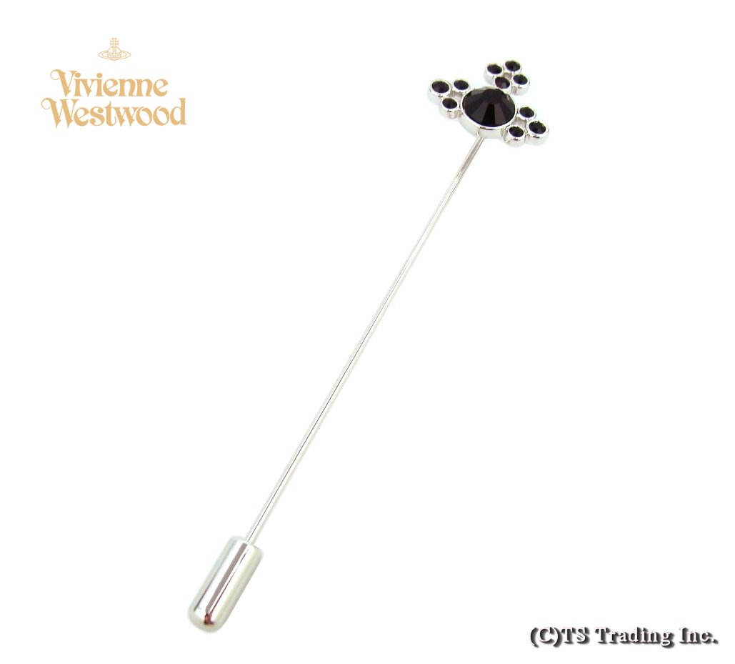 Vivienne Westwood MAN Bruce ORB ラペルピン ヴィヴィアンウエストウッド ブルース オーブ Lapel Pin (SV)【あす楽対応】【YDKG-k】【W3】【送料無料】【smtb-k】