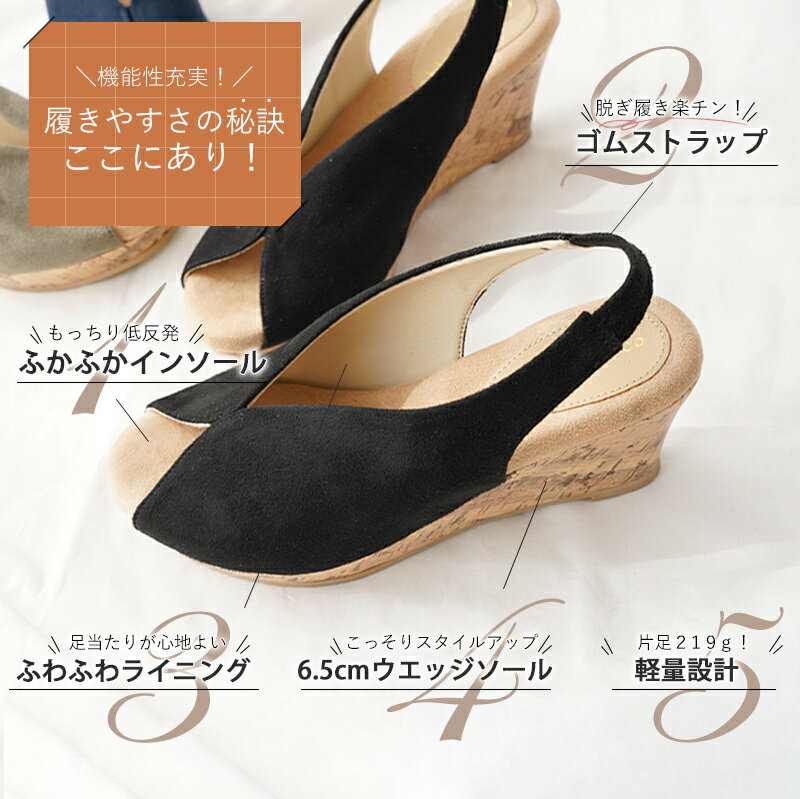 【100円OFFセール】【P10倍 9日20時〜16日01:59まで】 サンダル もちもちクッショ...