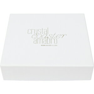 コースター（予算3000円以内） amabro CRYSTAL COASTER GIFT PACKAGE アマブロ クリスタルコースター ギフトパッケージ