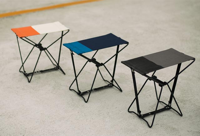 ミニフォールディングスツール amabro アマブロ 折りたたみ椅子 ナチュラル×オレンジ/ネイビー×ブルー/グレー×ブラック通販格安セール情報 楽天 通販