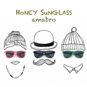 amabro HONEY SUNGLASS ޥ֥ ϥˡ󥰥饹 Pink/Black/Green/Yellow оǯ3С6