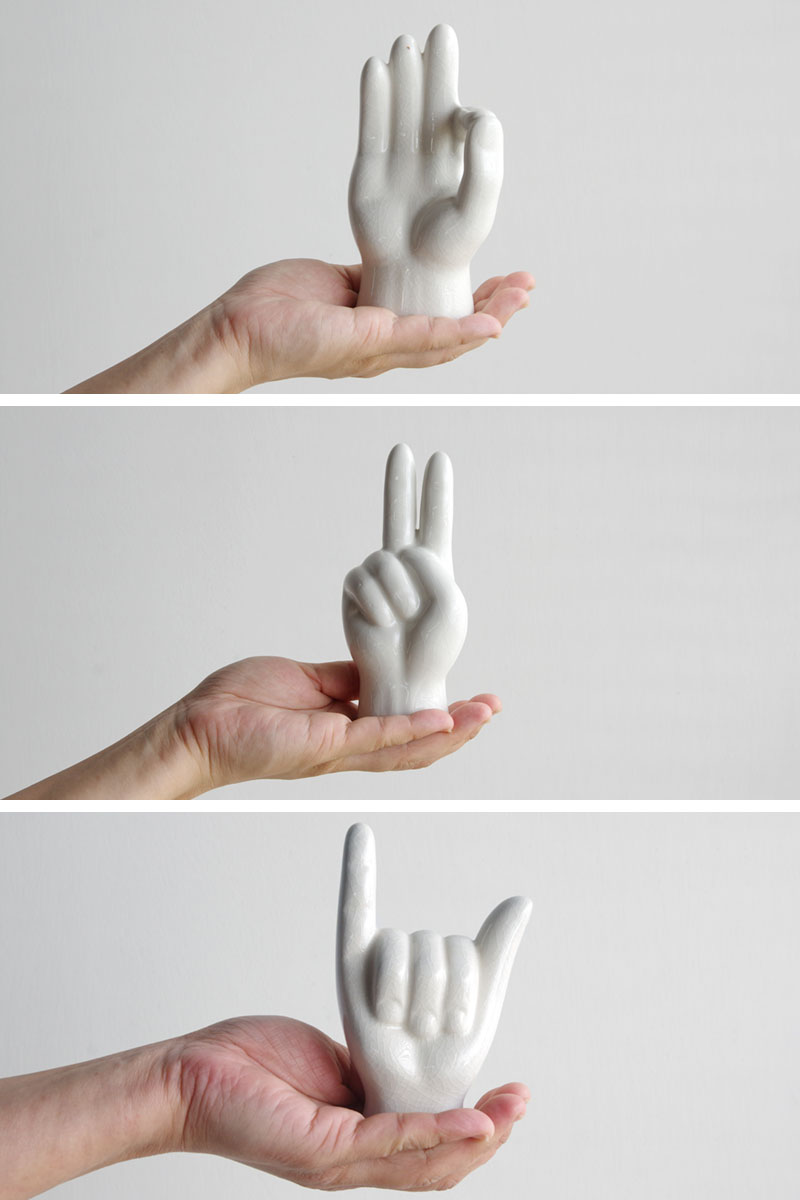 ポーセリン ハンド オブジェ Porcelai...の紹介画像3