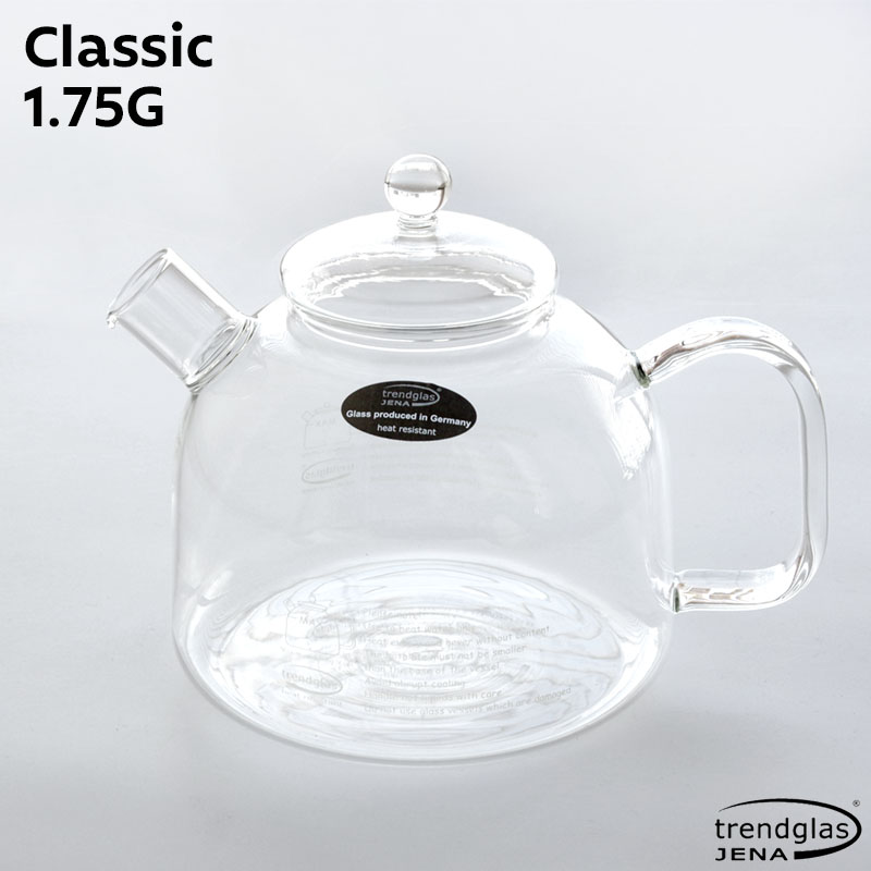 楽天PLAY DESIGN PLAYクラシック 1.75G Trendglas-Jena Classic 1.75G 1.75L トレンドグラスイエナ 耐熱ガラス 直火 やかん ケトル