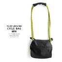 サイクルバッグ ミニ cycle bag mini instrumental インストゥルメンタル バッグ ブラック ショルダー 2way 小さい 肩掛け