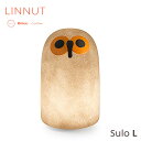 商品詳細 Linnut (フィンランド語で"鳥") は、MAGIS(マジス)×iittala(イッタラ)×Oiva Toikka(オイバ トイッカ)のコラボレーションから生まれたコレクションで、元々は1970年代からオイバ・トイッカがイッタラと協働し、デザインした吹きガラスの「Birds by Toikka」に始まります。 このBirdsをマジスのポリカーボネイト回転成型技術によって形成、LEDモジュールランプとして生まれ変わったLinnutは、吹きガラスにみられるBirdsの質感を可能な限り再現、充電式のコードレス仕様で置く場所を選ばず、移動も自由自在。また、タッチ式スイッチにより調光も可能、透過光の豊かな濃淡が空間に広がります。 楽しさがあって、誌的で、それでいて今までにはないコレクション。照明として、時にはオブジェとして、お楽しみください。 商品スペック ■ブランド 　MAGIS（マジス） ■デザイナー 　Oiva Toikka / オイバ トイッカ ■サイズ 　SULO "L" :W310×H500×D310mm ■材質 　素材:ABS樹脂、ポリカーボネイト 　光源:内蔵型LEDモジュール 1×2.4 - 3000K - 370lm - CRI > 80 　消費電力:5W(SOLO"L"のみ9W) ■備考 　間接光的充電式照明器具。台の素材はABS樹脂、本体は色付ポリカーボネート。LED技術、ディマー機能付きタッチ式スイッチ。マイクロUSB-Cケーブル及び充電アダプターでの充電。バッテリー駆動時間:最大6時間、フル充電目安:約4.5時間。光度を減らすことでバッテリーの駆動時間が延長。バッテリー充電は付属の充電器をご使用ください。 ■納期 　こちらの商品は通常1週間程度でのお届けとなりますが、国内の在庫が切れた場合、2週間&#12316;約4ヶ月程度かかる場合もございます。お急ぎの方は事前にお問い合わせください。 ■注意 　※本体表面の不均一な丸い模様は同じ商品でも一点一点個体差がございます。予めご了承ください。 　※メーカー直送の為、代金引換はご利用いただけません。