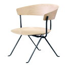 【法人宛限定】MAGIS マジス Officina low Chair オフィチーナ ローチェア プライウッド ナチュラルビーチ/ブラックビーチ Ronan & Erwan Bouroullec ロナン＆エルワン・ブルレック 【送料無料】【代引不可】