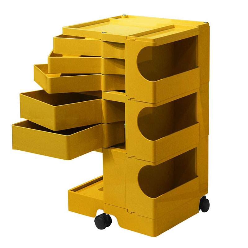 ボビーワゴン ハニー 3段5トレイ BOBY WAGON HONEY B-LINE ビーライン ジョエ・コロンボ 多機能ワゴン ベッドサイドテーブル 正規輸入品