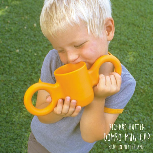 DOMBO MUG CUP ダンボ マグカップ RICHARD HUTTEN リチャード・ハッテン ポップデザイン 子供用マグカップ カラフル 出産祝い ギフト オランダ 【あす楽対応_東海】