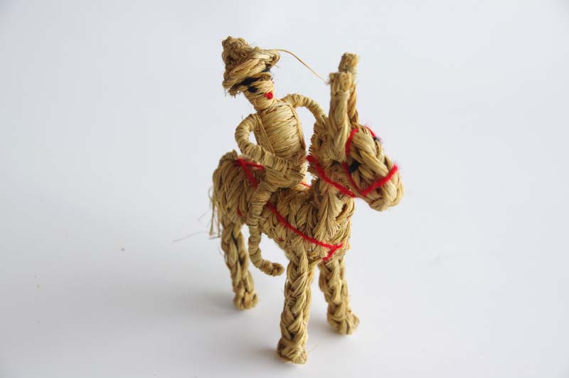 サンチョ エスパルト コン ブーロ SANCHO ESPARTO CON BURRO アルテザニア・サンホセ ARTESANIA SAN JOSE ロバ 置物 動物 オブジェ インテリア [2]