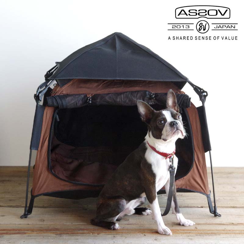 AS2OV ペットテント アッソブ Pet Tent キャンプ アウトドア 犬 猫 テント ギア おしゃれ CORDURA コーデュラ 屋外