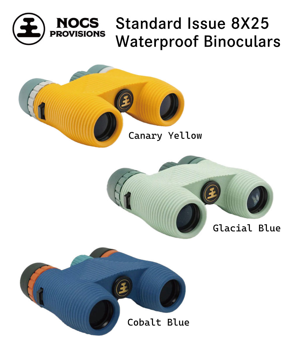 乐天商城 - NOCS PROVISIONS ノックス プロヴィジョンズStandard Issue 8X25 Waterproof Binocularsスタンダード イシュー 8×25ウォータープルーフ ビノキュラー双眼鏡 コンパクト カラフル防水 曇り止め加工バードウォッチング 観戦