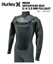 HURLEY n[[ADVANTAGE MAX 5/4/3.5mm FULL SUITAhoe[W}bNXtX[cH010J[ ubNEFbgX[cNёf