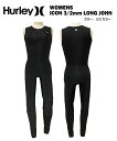 HURLEY n[[WOMENS fB[XICON 3/2mm LONG JOHNO W EFbgX[c