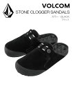 ボルコム サンダル メンズ VOLCOM ボルコムSTONE CLOGGER SANDALSストーン クロッガー サンダルBLACKカラークロッグ コンフォートサンダル