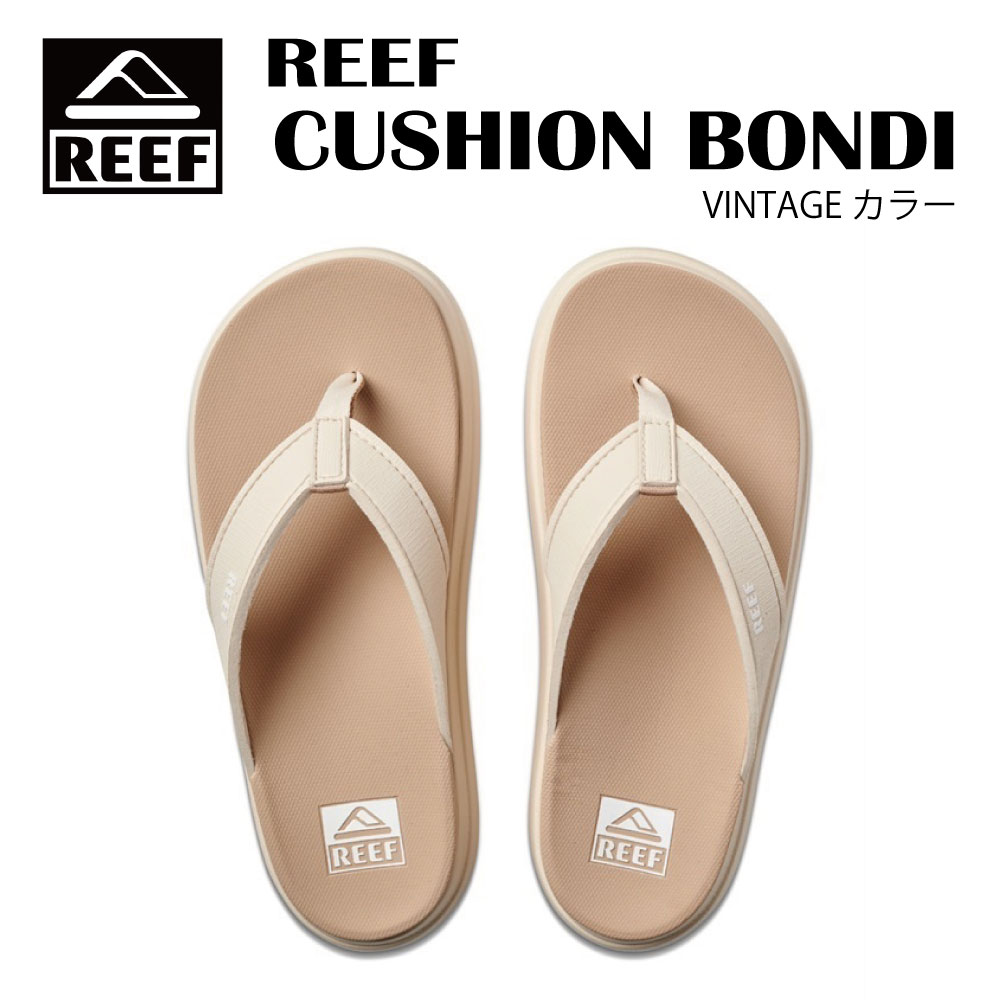 REEF リーフCUSHION BONDI クッション ボンダイコンフォートサンダル 厚底WOMEN レディース