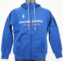サッカー フットサル トレーニング サッカージャンキー 闘争心+1ZIPパーカー SJ15508