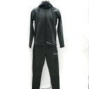 【アスレタ スウェット上下】ボンディングスウェット&ボンディングスウェットパンツ 上下セット ブラック REI-1056REI-1057