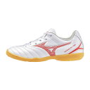 モナルシーダNEO III SELECT Jr IN P1GG242560 ジュニアサイズ ホワイト ミズノ フットサルシューズ インドア フットサル 室内 M...