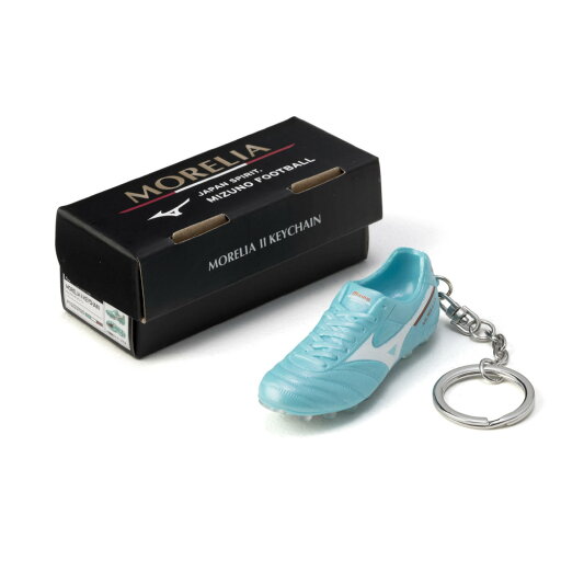 サッカー フットサル キーホルダー ミズノ モレリア2キーチェーン 25:ブルー×スノーホワイト×レッドブラウンサテン P1GZ2370-25 サッカー フットサル キーホルダー ミズノ モレリア2キーチェーン 25:ブルー×スノーホワイト×レッドブラウンサテン P1GZ2370-25