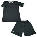 半袖 レフェリーウェア上下セット VAUER ブラック マジックテープ付き ポケット有り ヴァウアー 審判服 サッカー フットサル