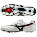 ミズノ モレリア 2 JAPAN スパイク スーパーホワイトパール×ブラック P1GA250109 モレリアステーション サッカー フットサル MIZUNO シ...