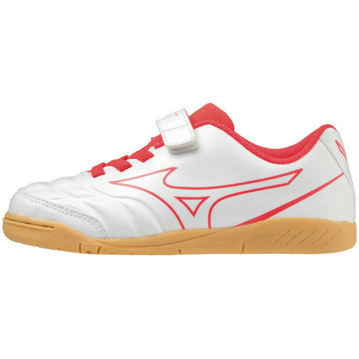 サッカー フットサル インドアシューズ ジュニア ミズノ レビュラ CUP CLUB KIDS IN ホワイト×ピンク P1GG2276-64安売り サッカー 用品 セール