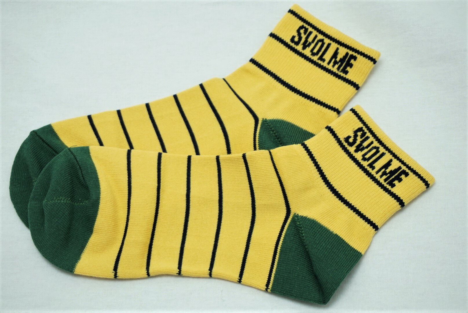 サッカー　フットサル　靴下　スボルメ　ショートソックス　マスタード　151-42322-MUSTARD