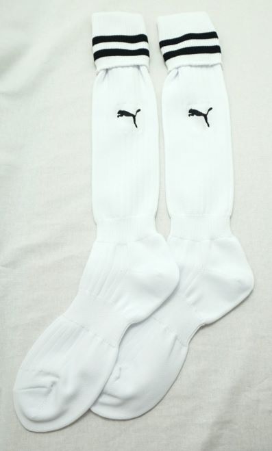 【プーマ　ストッキング】13/ホワイト×ブラック　901393-13 PUMA サッカーソックス サッカーストッキン..