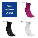 バウアーファインド ランミッドカットソックス LADIES RUN ULTRA LIGHT MID CUT SOCKS ベリー サポーター BAUERFIND ...