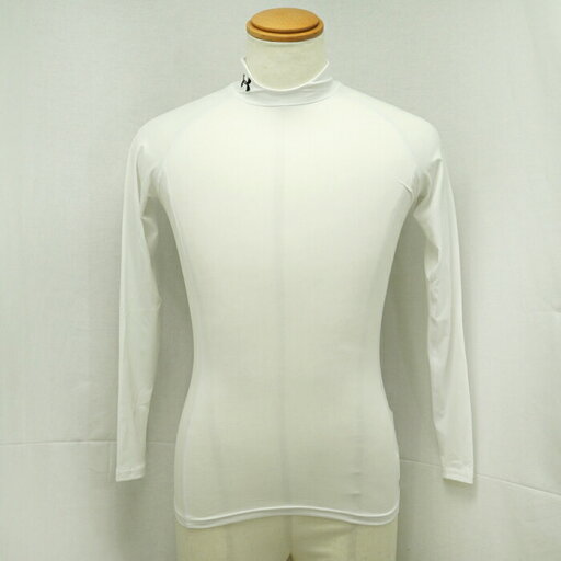 【アンダーアーマー UNDER ARMOUR インナーシャツ】ヒートギア コンプレッションLSキーホールモック WHT/ホワイト MSC6059 サッカー フットサル トレーニング 【アンダーアーマー UNDER ARMOUR インナーシャツ】ヒートギア コンプレッションLSキーホールモック WHT/ホワイト MSC6059 サッカー フットサル トレーニング