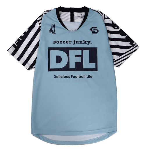 【サッカージャンキー プラクティスシャツ】189/シティブルー SJ22A04-189 サッカー フットサル ウェア ゲームシャツ トレーニング