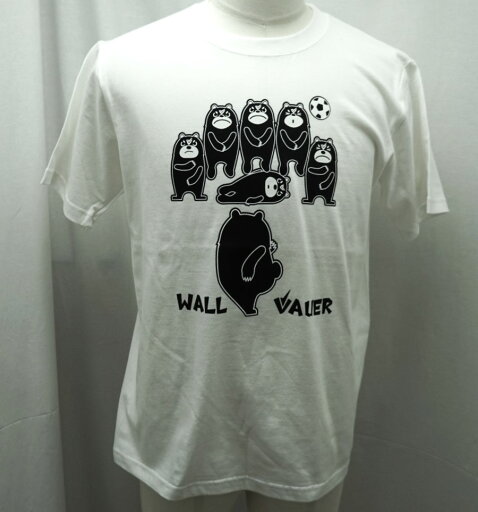 【VAUER Tシャツ】熊ウォール 01/ホワイト VS210102-01 サッカー フットサル ヴァウアー アパレル 【VAUER Tシャツ】熊ウォール 01/ホワイト VS210102-01 サッカー フットサル ヴァウアー アパレル