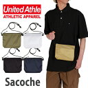 サコッシュ メンズ レディース エコバッグ ユナイテッドアスレ UNITED ATHLE アウトドア おしゃれ ブランド シンプル 人気 アウトドア レジャー ...