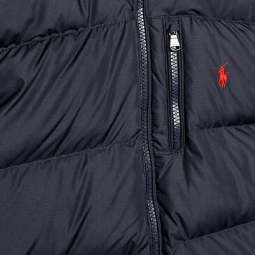 【ボーイズサイズ】ラルフローレン RALPH LAUREN ダウンジャケット メンズ レディース 刺繍ワンポイント 中綿ジャケット 小さいサイズ ストリート ブラック 黒 ネイビー 刺繍 アウター 父の日ギフト
