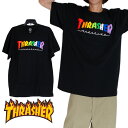 スラッシャー 半袖Tシャツ THRASHER Tシャツ ゴンズロゴ スラッシャー THRASHER THRASHER ロゴ ヒップホップ ストリート アメカジ ...