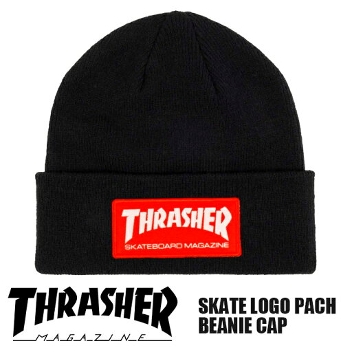 スラッシャー ニットキャップ ボーダー 帽子 ニット帽 THRASHER ブラック 黒 アメリカ かっこいい おしゃれ メンズ レディース アメカジ ストリート スケートボード 新作 正規品 父の日プレゼント スラッシャー ニットキャップ ボーダー 帽子 ニット帽 THRASHER ブラック 黒 アメリカ かっこいい おしゃれ メンズ レディース アメカジ ストリート スケートボード 新作 正規品 父の日プレゼント