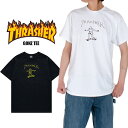スラッシャー 半袖Tシャツ THRASHER Tシャツ ゴンズロゴ スラッシャー THRASHER THRASHER GONZ ロゴ ヒップホップ ストリート ...