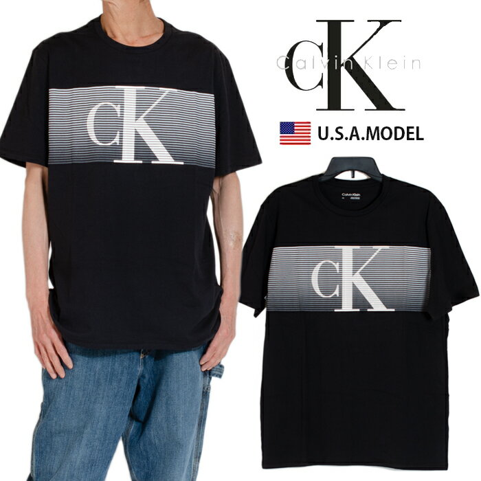 カルバン・クライン Tシャツ メンズ カルバンクライン ロゴ Tシャツ Calvin Klein Tシャツ ck Tシャツ 黒 ブラック アイボリー 白 メンズ レディース アメカジ ストリート S M L オーバーサイズ ビッグシルエット 父の日プレゼント