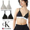 カルバン・クライン カルバンクライン レディース ブラジャー ノンワイヤー 下着 CK Calvin Klein S M L 下着 肌着 インナー 正規 アメカジ ストリート系 USA ファッションブランド スポーツブラ プチ 誕生日プレゼント ブラック 黒 グレー モダン アンダーウェア プレゼント