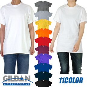 tシャツ 無地 GILDAN ギルダン 半袖 厚手 メンズ レディース 大きいサイズ 綿100% Ultra Cotton 6.0oz 2000 ヘビーウェイト 無地T カラー 白 カラーtシャツ 白tシャツ アダルト Tシャツ ユニセックス ティーシャツ ビッグT ビッグシルエット ゆったり ヘビーウェイト