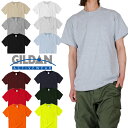 USAモデル GILDAN ギルダン ポケット付き 半袖Tシャツ レディース メンズ 無地 Ultra Cotton 6.0oz ヘビーウェイト 綿100% 大...