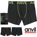 アンビル ボクサーブリーフ メンズ ボクサーパンツ ANVIL S M L XL 下着 肌着 インナー ナイロン 正規 アメカジ ストリート系 USAブランド ...