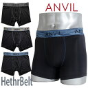 アンビル ボクサーブリーフ メンズ ボクサーパンツ ANVIL S M L XL 下着 肌着 インナー 正規 アメカジ ストリート系 USAブランド ファッショ...